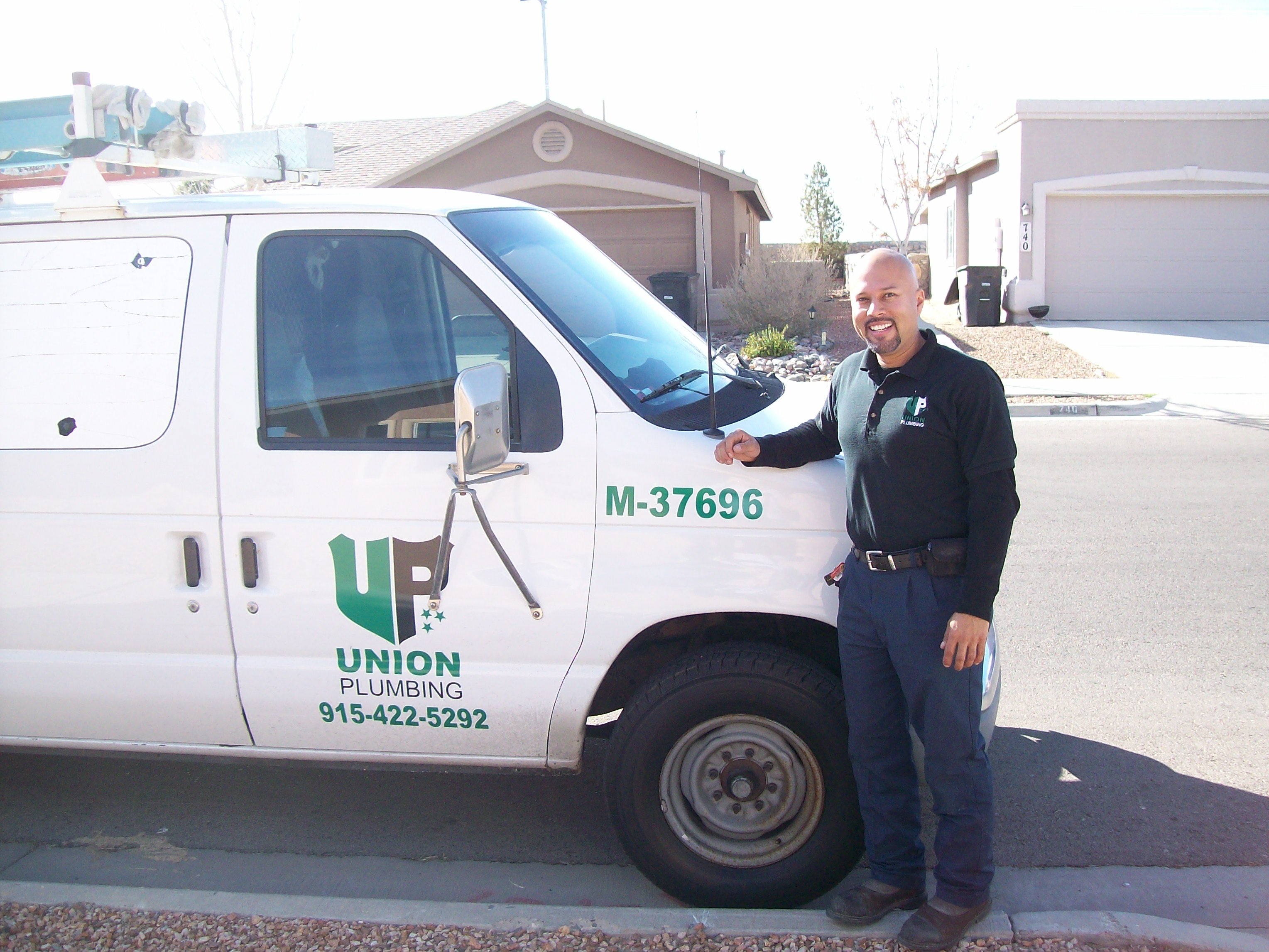 Union Plumbing company van